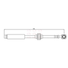 Apec Brake Hose HOS4151 thumbnail