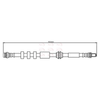 Apec Brake Hose HOS4154 thumbnail