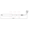 Apec Brake Hose HOS4168 thumbnail