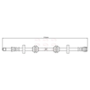 Apec Brake Hose HOS4172 thumbnail