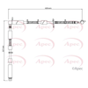 Apec Brake Hose HOS4175 thumbnail