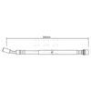 Apec Brake Hose HOS4176 thumbnail