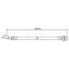 Apec Brake Hose HOS4262 thumbnail