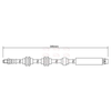 Apec Brake Hose HOS4305 thumbnail