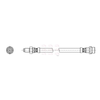 Apec Brake Hose HOS4441 thumbnail