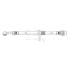 Apec Brake Hose HOS4447 thumbnail