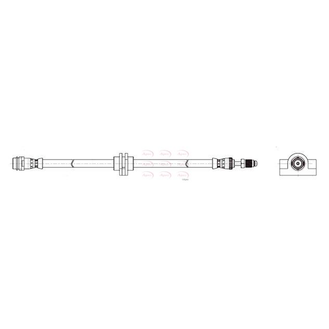 Apec Brake Hose HOS4451 - image 2