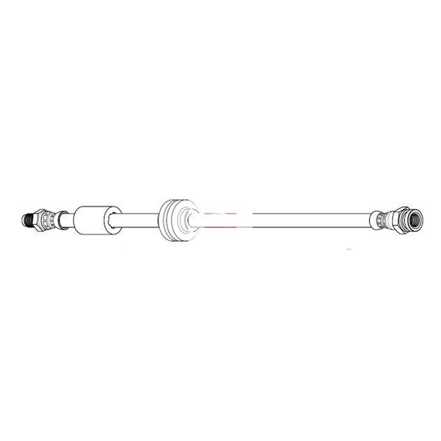 Apec Brake Hose HOS4481 - image 2