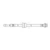 Apec Brake Hose HOS4484 thumbnail