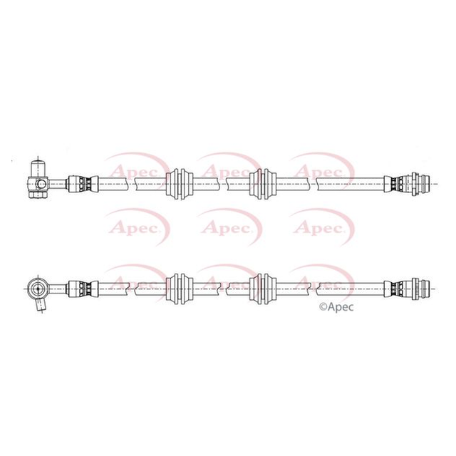 Apec Brake Hose HOS4504 - image 2