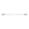 Apec Brake Hose HOS4554 thumbnail