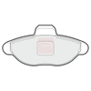 Apec Brake Pads Set PAD1035 thumbnail
