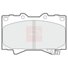 Apec Brake Pads Set PAD1076 thumbnail