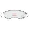 Apec Brake Pads Set PAD1094 thumbnail