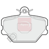 Apec Brake Pads Set PAD1095 thumbnail
