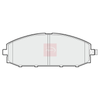 Apec Brake Pads Set PAD1151 thumbnail