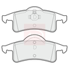 Apec Brake Pads Set PAD1154 thumbnail