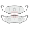 Apec Brake Pads Set PAD1169 thumbnail