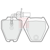 Apec Brake Pads Set PAD1179B thumbnail