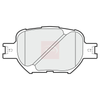 Apec Brake Pads Set PAD1180 thumbnail
