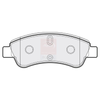 Apec Brake Pads Set PAD1198B thumbnail