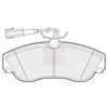 Apec Brake Pads Set PAD1206 thumbnail