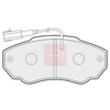 Apec Brake Pads Set PAD1239 thumbnail