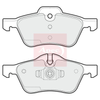 Apec Brake Pads Set PAD1257 thumbnail