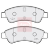 Apec Brake Pads Set PAD1269 thumbnail