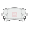 Apec Brake Pads Set PAD1298 thumbnail