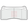 Apec Brake Pads Set PAD1342 thumbnail