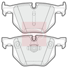 Apec Brake Pads Set PAD1344 thumbnail
