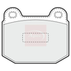 Apec Brake Pads Set PAD1356 thumbnail