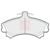 Apec Brake Pads Set PAD1366 thumbnail
