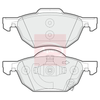 Apec Brake Pads Set PAD1394 thumbnail