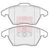 Apec Brake Pads Set PAD1398 thumbnail