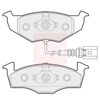 Apec Brake Pads Set PAD1406 thumbnail