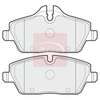 Apec Brake Pads Set PAD1443 thumbnail