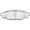 Apec Brake Pads Set PAD1453 thumbnail