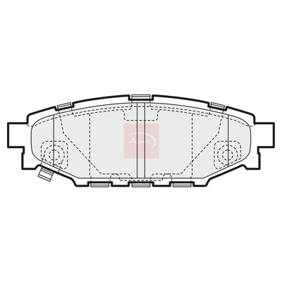 Apec Brake Pads Set PAD1453