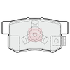 Apec Brake Pads Set PAD1457 thumbnail