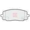 Apec Brake Pads Set PAD1458 thumbnail