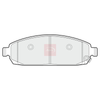 Apec Brake Pads Set PAD1465 thumbnail