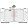 Apec Brake Pads Set PAD1493 thumbnail