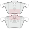 Apec Brake Pads Set PAD1494 thumbnail