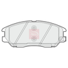 Apec Brake Pads Set PAD1507 thumbnail