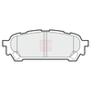 Apec Brake Pads Set PAD1512 thumbnail