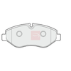 Apec Brake Pads Set PAD1515 thumbnail