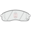 Apec Brake Pads Set PAD1530 thumbnail