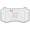 Apec Brake Pads Set PAD1561 thumbnail